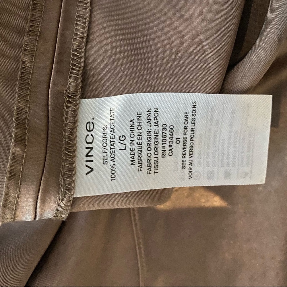 Vince Satin Slip Skirt - Picture 5 of 5